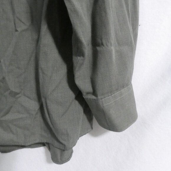 PROTOCOL | 16.5 / 34-35 | Plaid Button-Up Front Dress Shirt With Chest Pocket - Picture 10 of 16